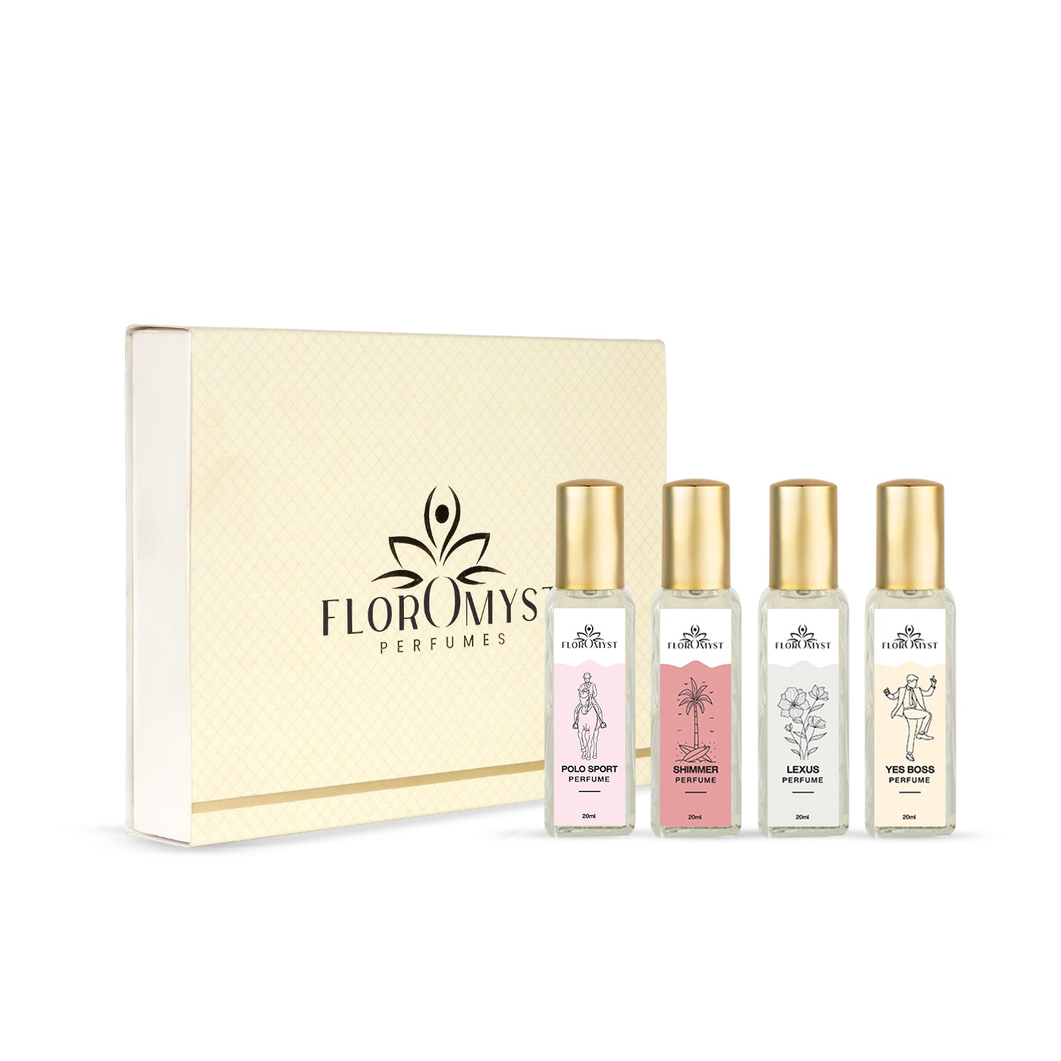 Active Vibe Perfume Pack - 4 Pcs