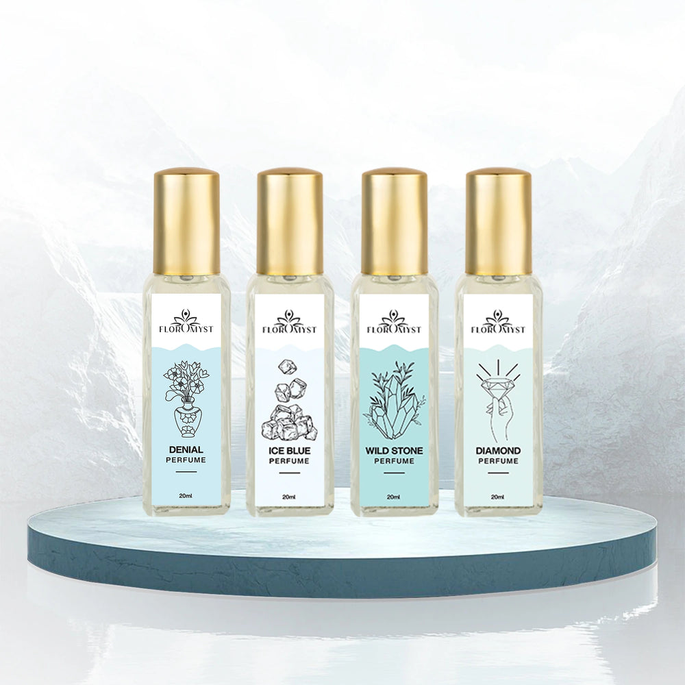 Luxury Mystic Edge Perfume Pack - 4 Pcs