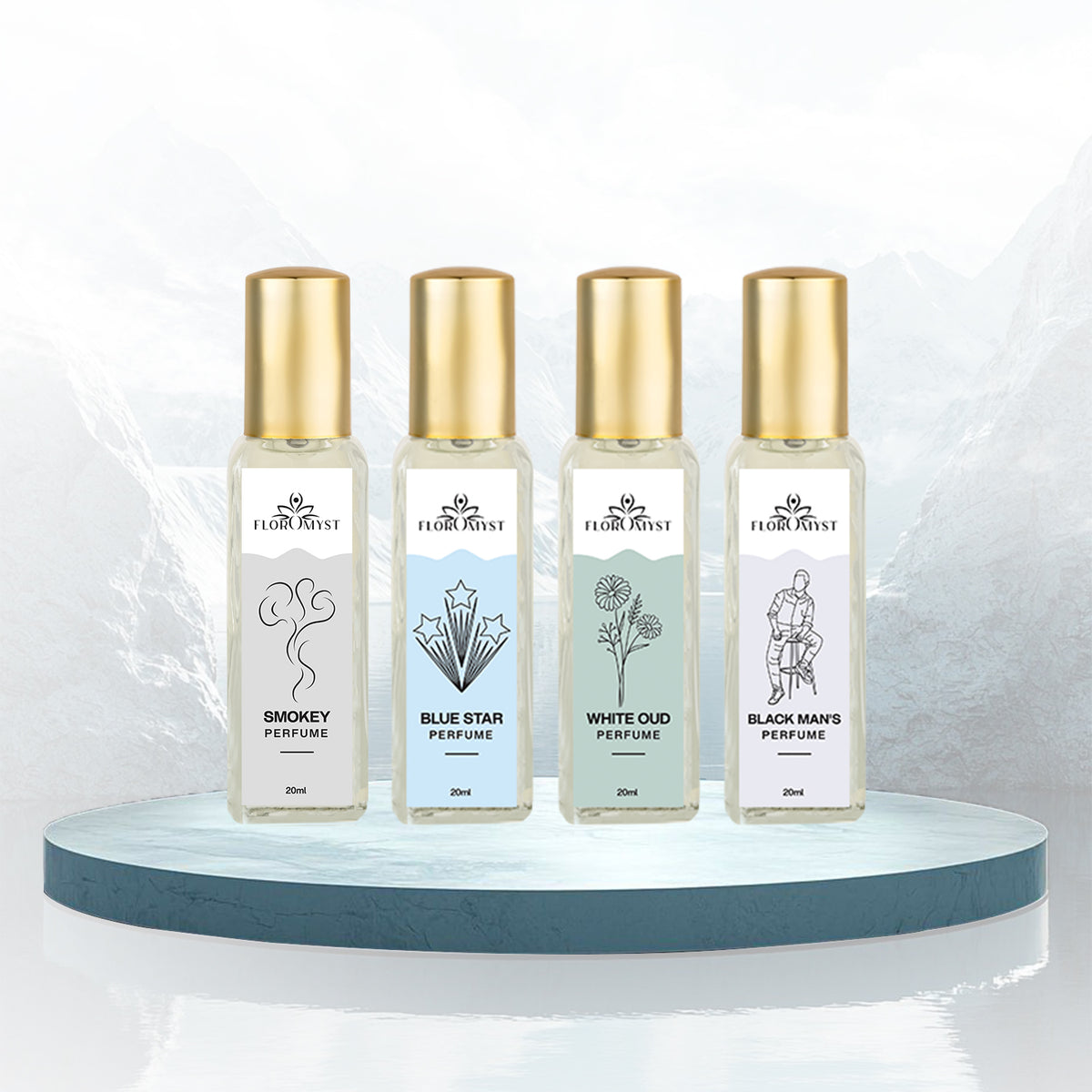Midnight Core Gift Set - 4 Pcs